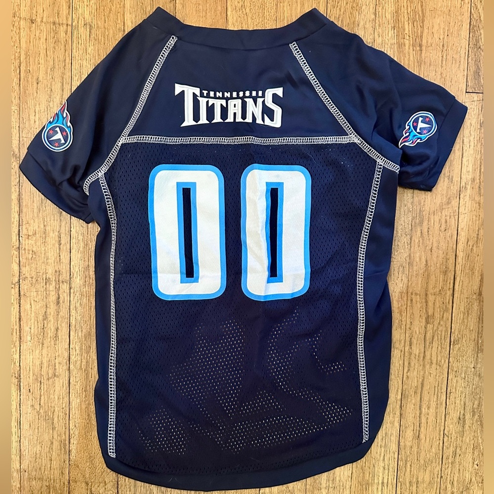 Tennessee Titans Pet Jersey Navy Blue